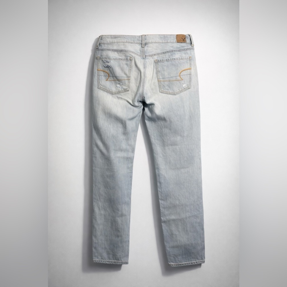 American Eagle Boy Crop Distressed Jeans - Picture 3 of 4